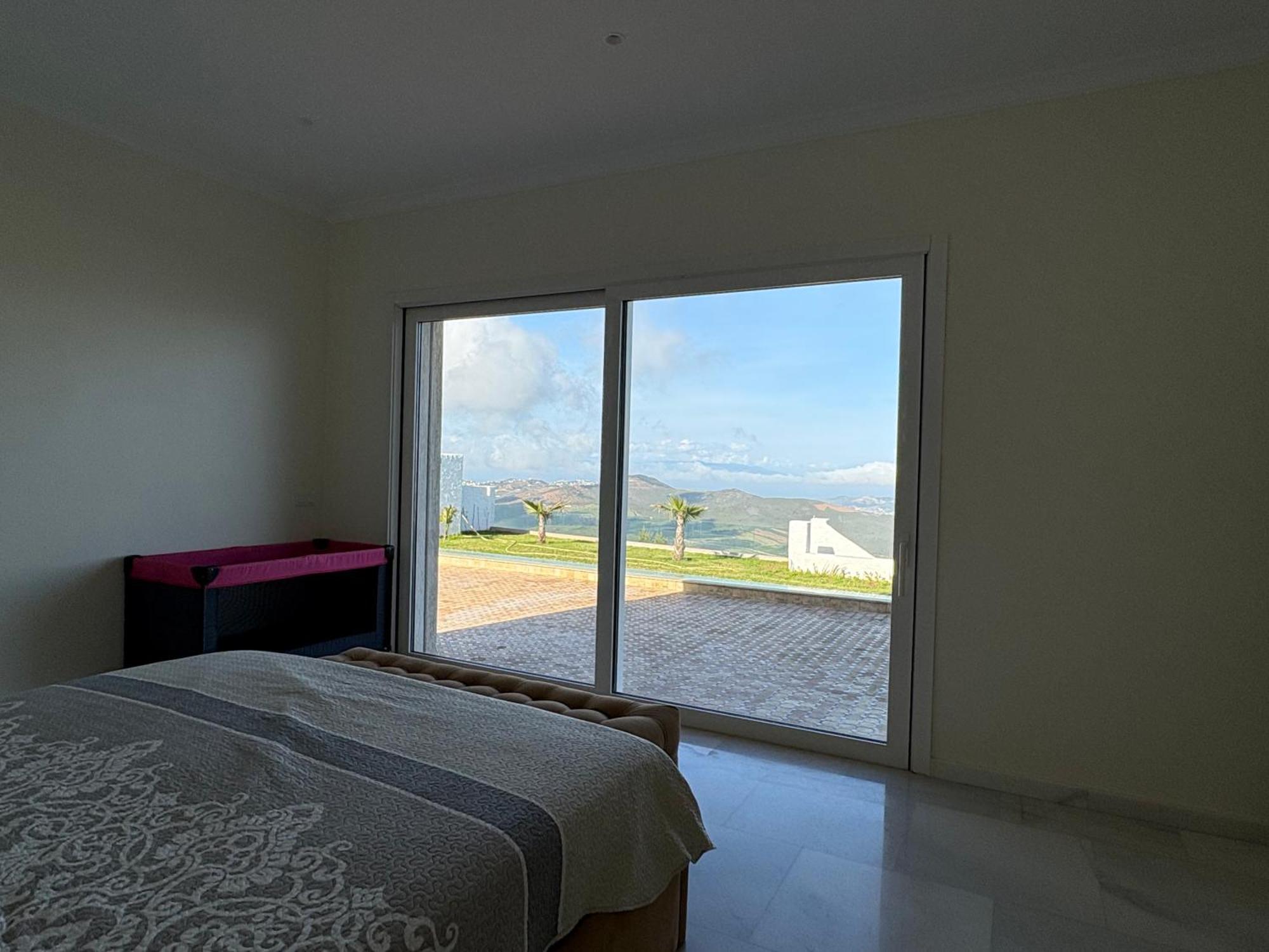 Villa Beni Mejmel Avec Vue Exceptionnelle Tanger